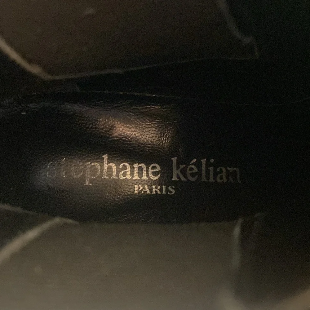 Stephane Kelian Paris burgundy wine suede booties - Picture 8 of 16